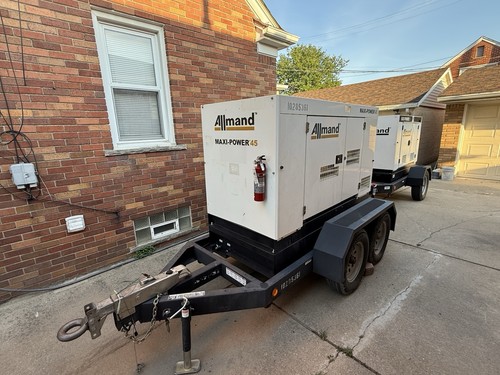 Allmand towable generator - allmand, 45