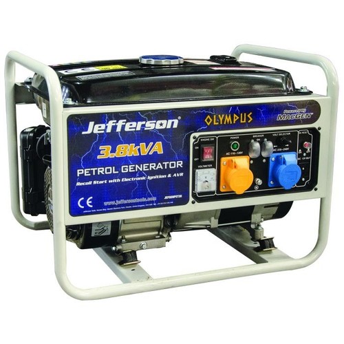 Jefferson 8kva 10hp petrol - jefferson,