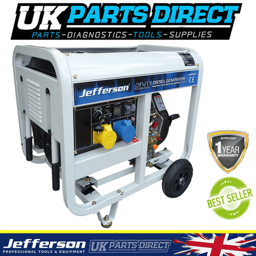 Jefferson 3kva 5 0kw - /, 5.0kw