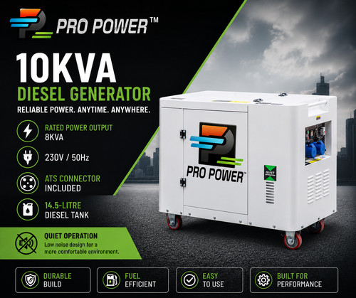 Electric start diesel - electric,