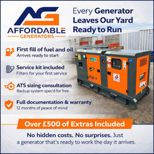 10kVA Diesel Generator Single